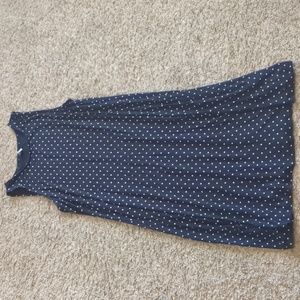 Blue Old Navy Polka Dot Dress